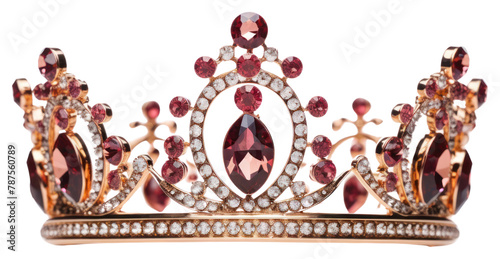 PNG  Crown jewellery jewelry tiara white background photo