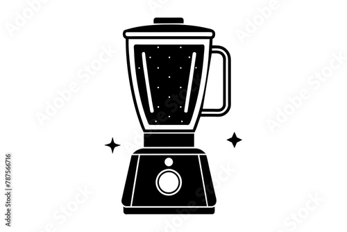blender vector silhouette illustration