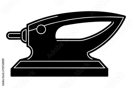 iron vector silhouette illustration