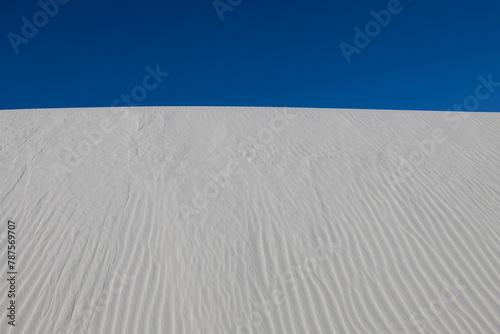 Sand dune at White Sands National Park, New Mexico
 photo