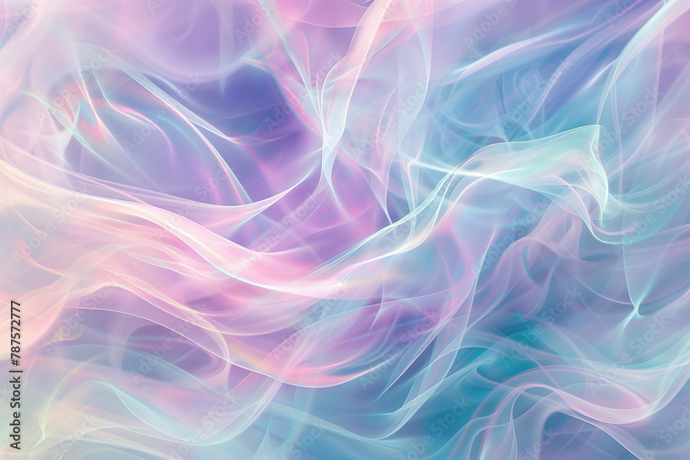 An abstract mixture of swirling colors: soft pink, soft blue, soft turquoise, creating a visually appealing and mesmerizing effect. An abstract mixture of swirling colors: soft pink, soft blue, soft turquoise, creating a visually appealing and mesmerizing effect.