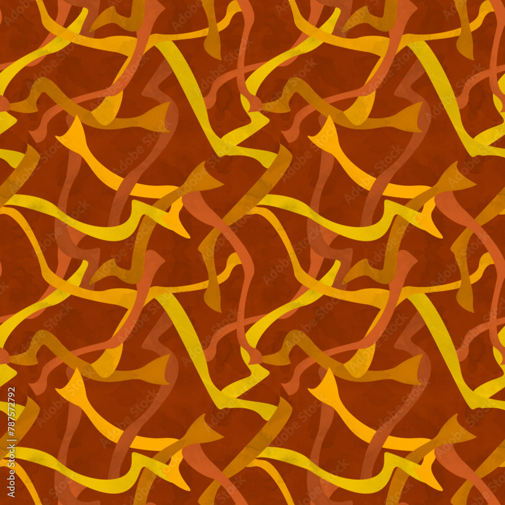 abstract seamless pattern with paint strips in brown and orange colors abstract seamless pattern with paint strips in brown and orange colors