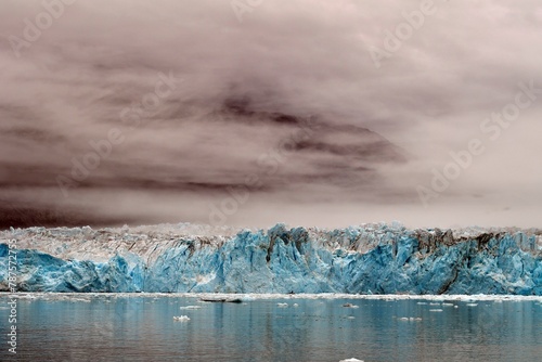 Columbia Glacier, Prince William Sound, Alaska, USA, North America photo