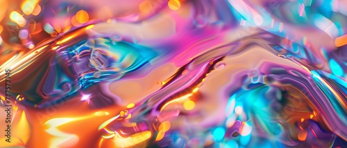 Abstract wavy liquid texture background, psychedelic and calming graphic, modern business backdrop with contrast colors, psychic liquify material.