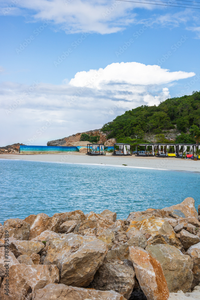 Fototapeta premium Labadee beach, Haiti, Caribbean Sea