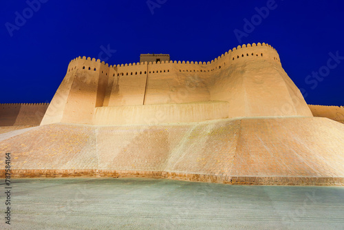 Kunya Ark in Ichan Kala, Khiva photo