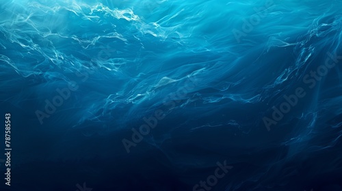 Abstract Underwater Ocean Waves Texture