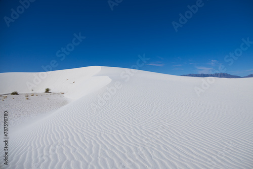 Sand dunes at White Sands National Park, New Mexico © Martina