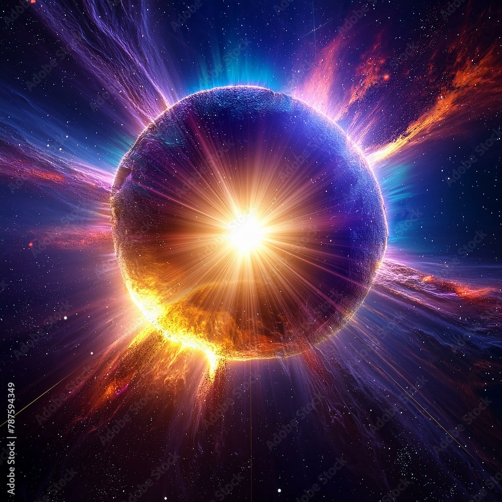 Fototapeta premium Supernova - AI
