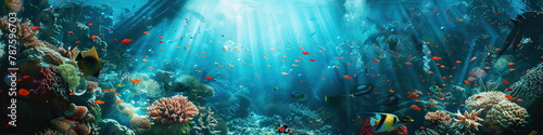 Underwater Wonders  Coral Reefs  Marine Life  and Shipwrecks 