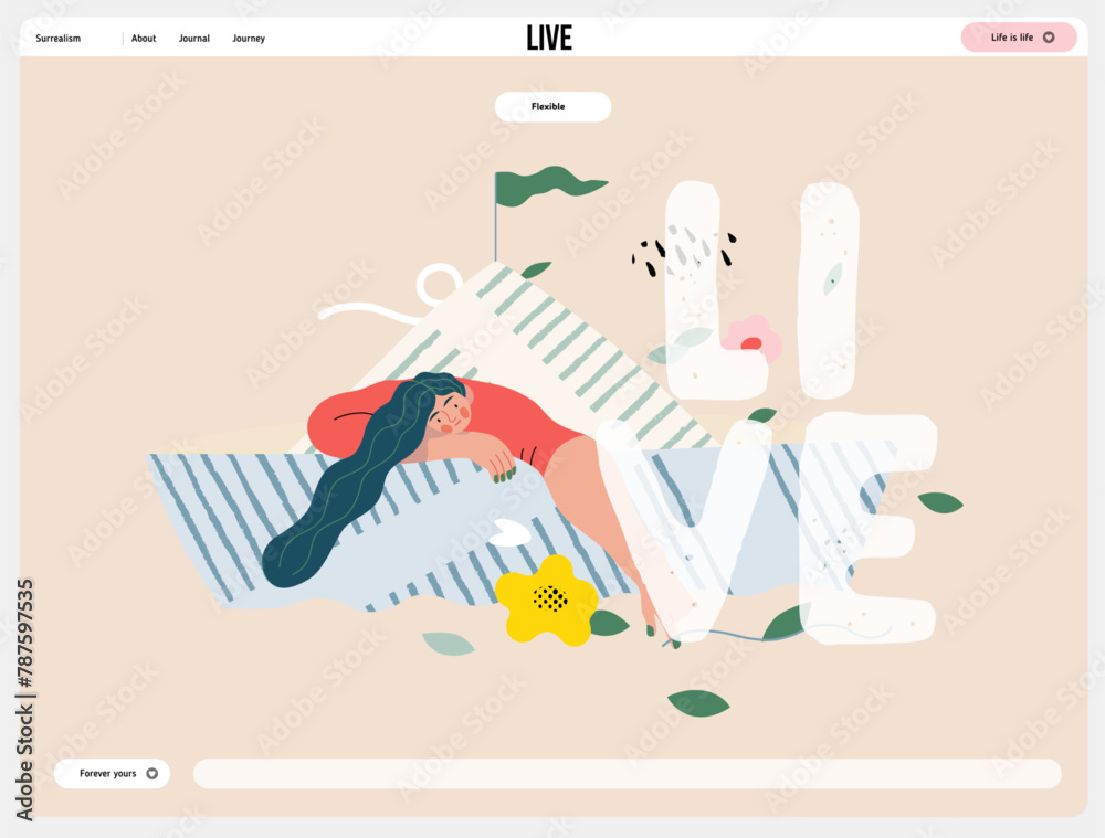 Life Unframed: Paper boat -modern flat vector concept illustration of ...