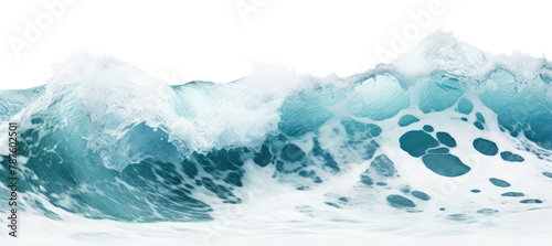 Fototapeta Naklejka Na Ścianę i Meble -  PNG Nature ocean sea splashing. 