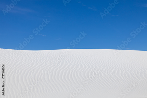 Fototapeta Naklejka Na Ścianę i Meble -  Sand dunes at White Sands National Park, New Mexico