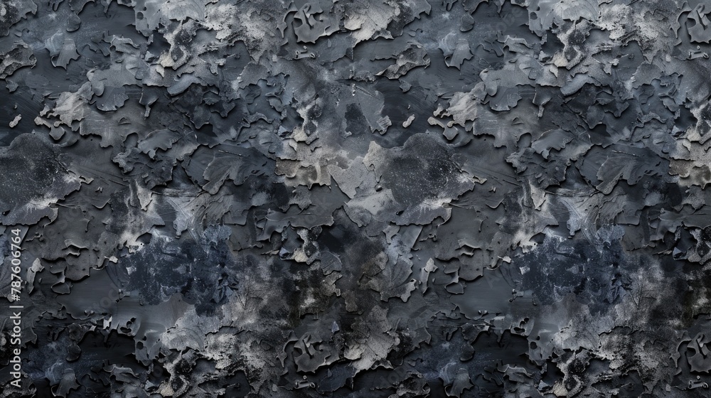Grey Camouflage Texture Avenue - obrazy, fototapety, plakaty 