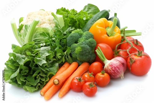 Raw vegetables Healthy food