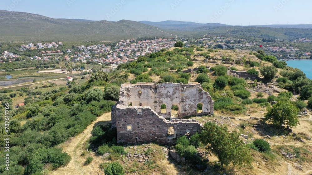 Erythrai ancient city and church