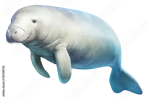 Animal mammal fish underwater. AI generated Image by rawpixel. © Rawpixel.com