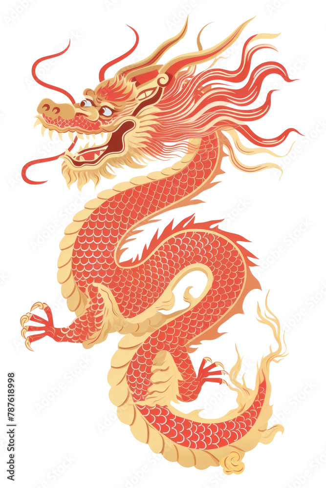 PNG Chinese dragon pattern art red. AI generated Image by rawpixel. PNG Chinese dragon pattern art red. AI generated Image by rawpixel.