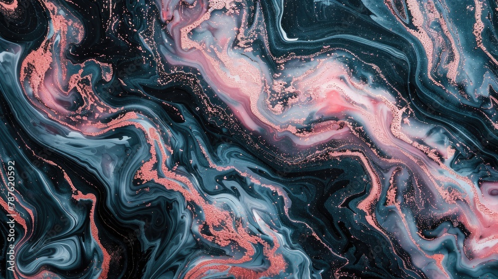 Obraz premium Marbled pattern backdrop