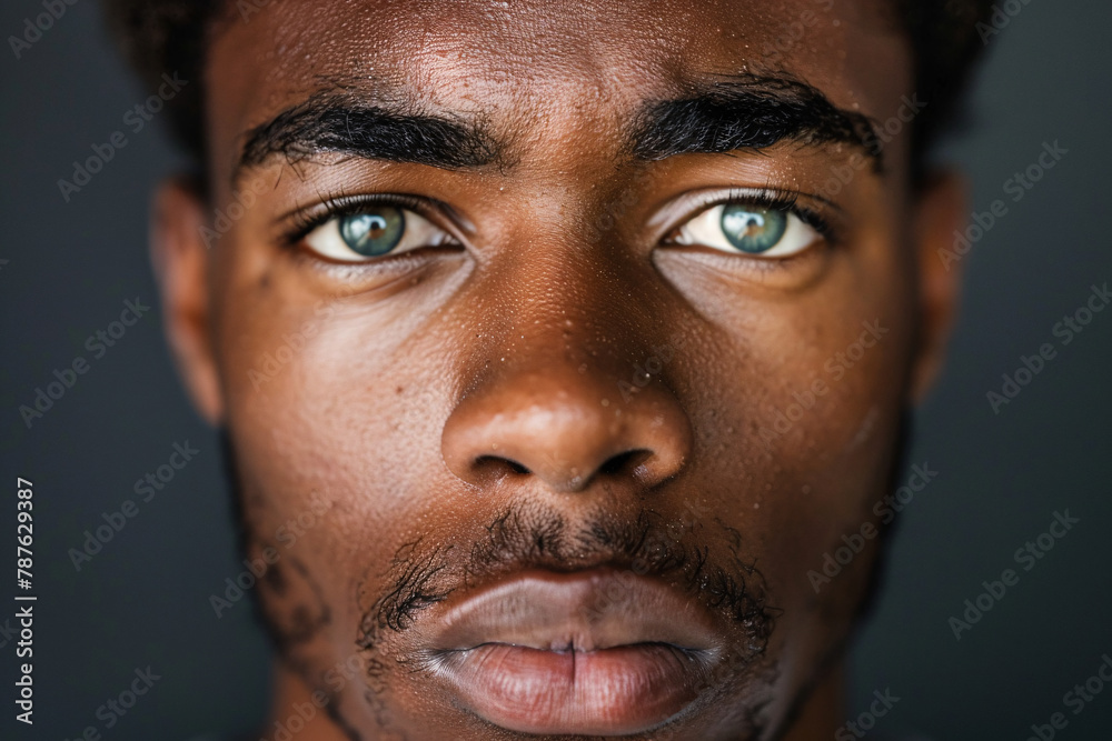 close up portrait of a man