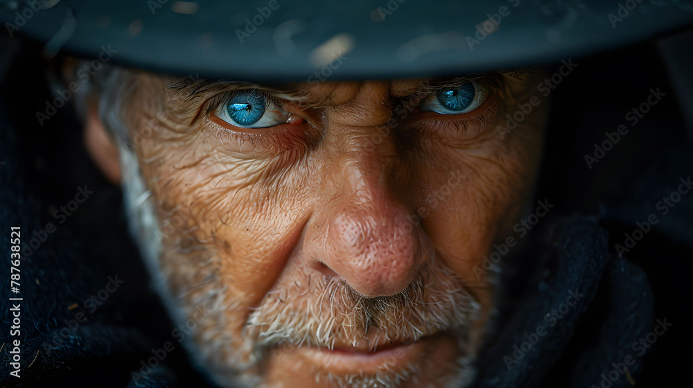 portrait of old person portrait of old person