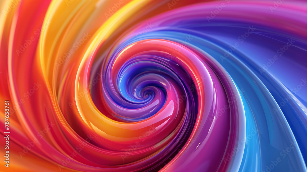An abstract colorful swirl on a background in a style that merges bold and vibrant primary colors, a realistic color palette, vibrant illustrations, colorful installations, and gradient elements. An abstract colorful swirl on a background in a style that merges bold and vibrant primary colors, a realistic color palette, vibrant illustrations, colorful installations, and gradient elements.