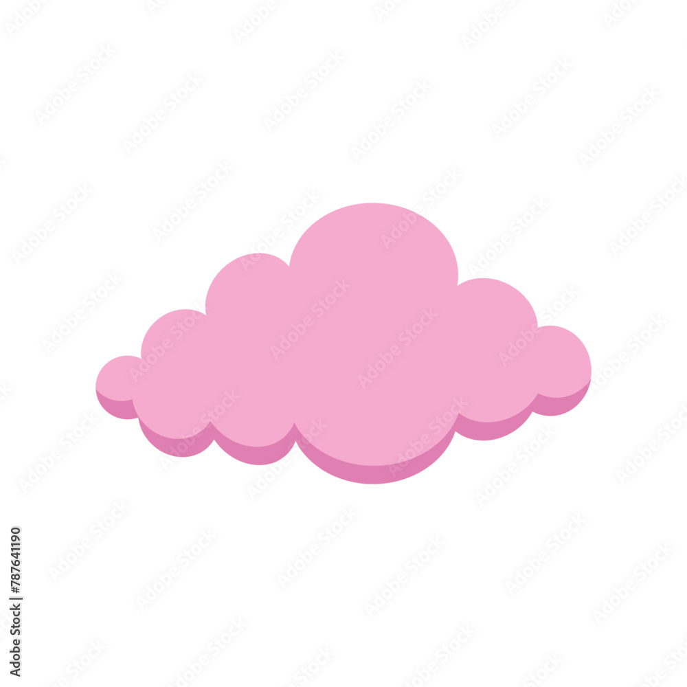 Simple Pastel Cloud