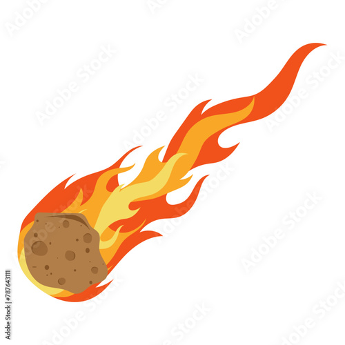 Asteroid Illustration