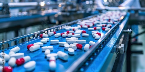 Industry, Pharmaceuticals: Drug manufacturing, pharmaceutical labs, and research.