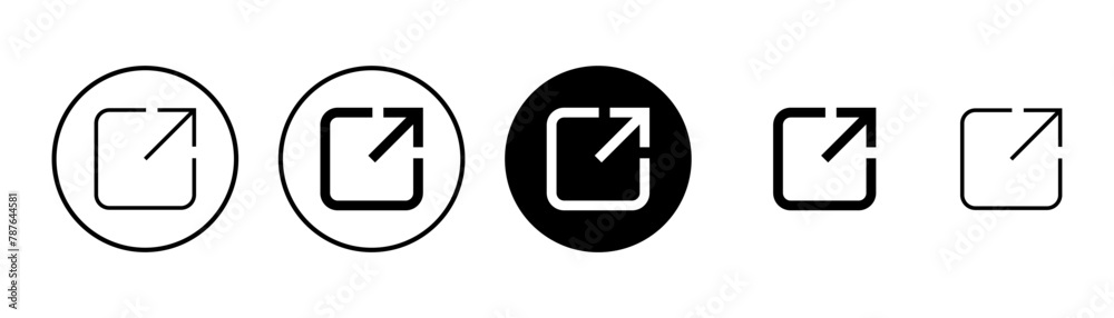 Link icon vector isolated on white background. Link vector icon. External link symbol vector icon. Hyperlink symbol Link icon vector isolated on white background. Link vector icon. External link symbol vector icon. Hyperlink symbol