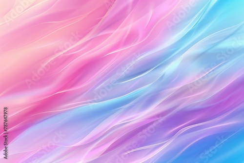 Soft Gradient background. Vibrant Gradient Background. Blurred Color Wave. Blue, pink gradient background. summer and spring concept. Pastel gradient background. Abstract wallpaper - generative ai © Nia™