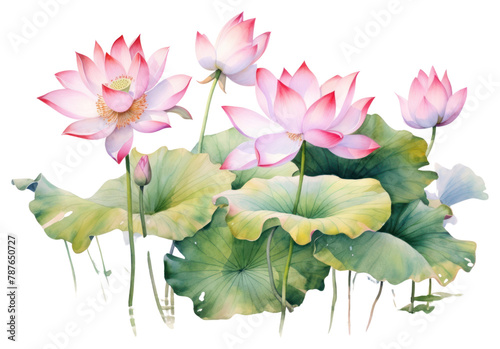 PNG Lotus flowers nature plant lily. 