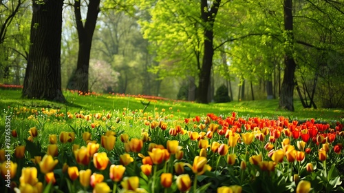 Historical Significance of Spring Explore the historical significance of spring in human history Consider how the changing seasons have influenced agriculture, migration patterns, and cultural practic photo