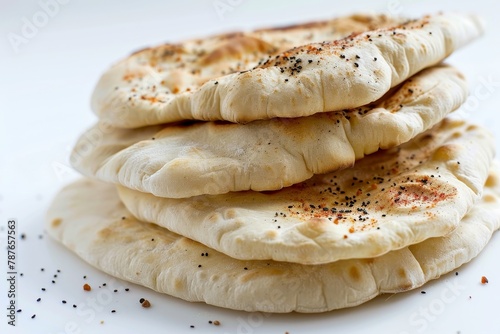 white pita bread