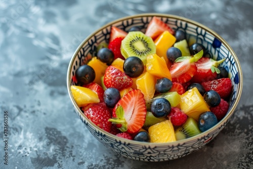 bowl of fruit salad