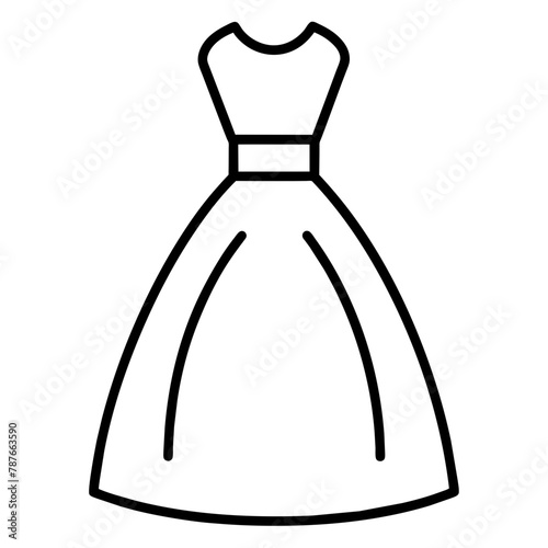dress ,wedding icon