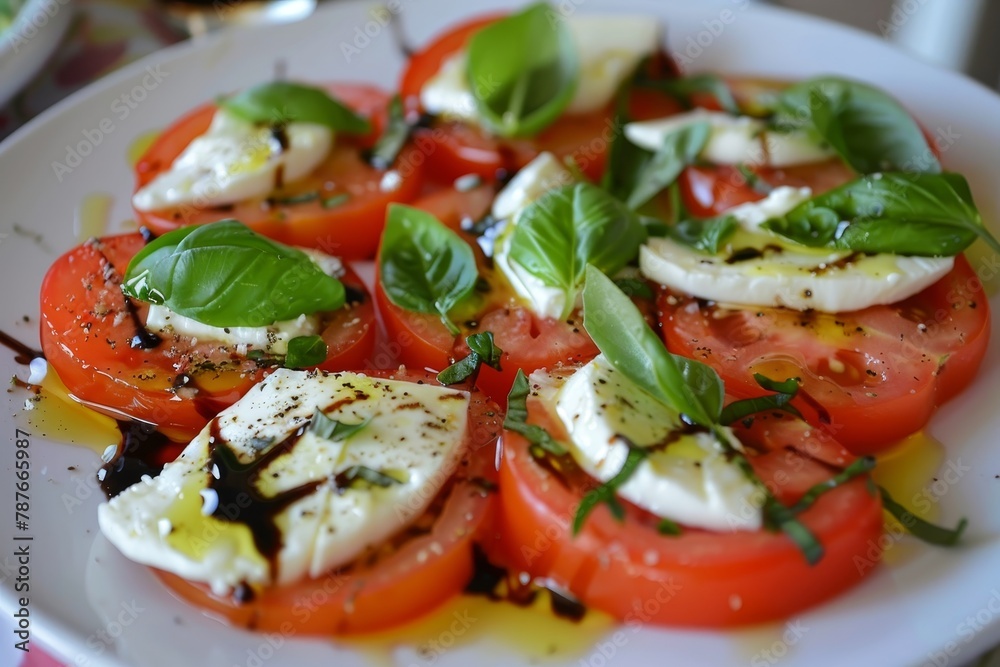 Caprese salad Tomato mozzarella balsamic salad Caprese salad Tomato mozzarella balsamic salad