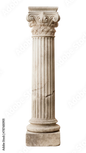 PNG Roman pillar architecture column white background.