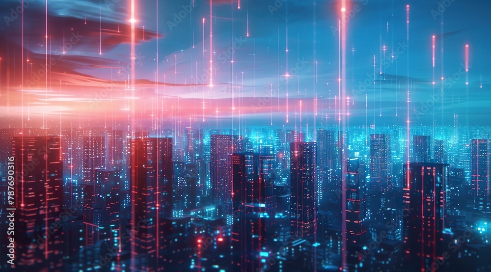 Neon Metropolis: Embracing the Digital Frontier