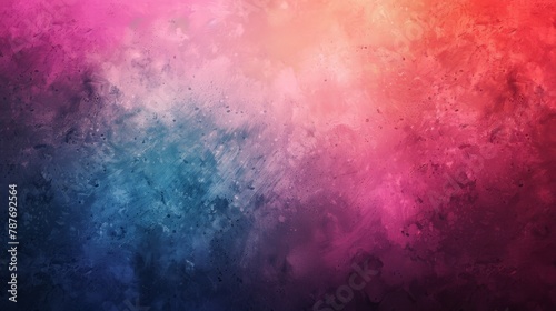 gradient blurred colorful with grain noise effect background, for art product design, social media, © chanidapa