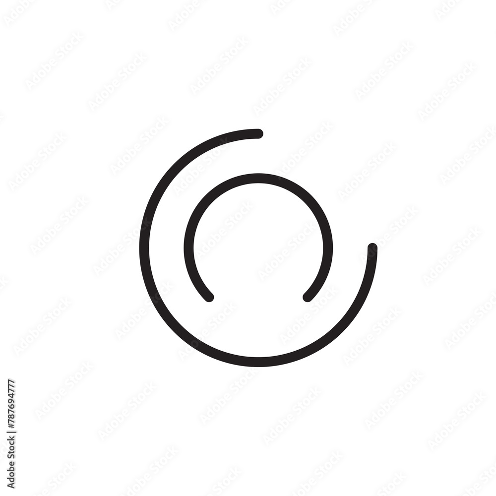 loading circles icon. Loader icon liner illustration for web and app..eps loading circles icon. Loader icon liner illustration for web and app..eps