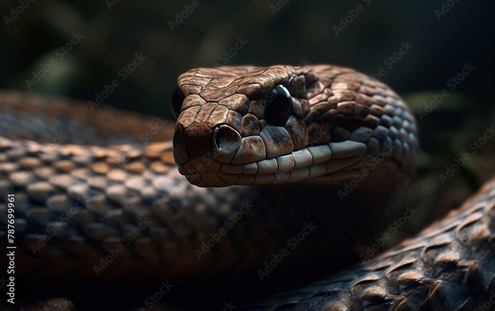 King cobra in wildlife