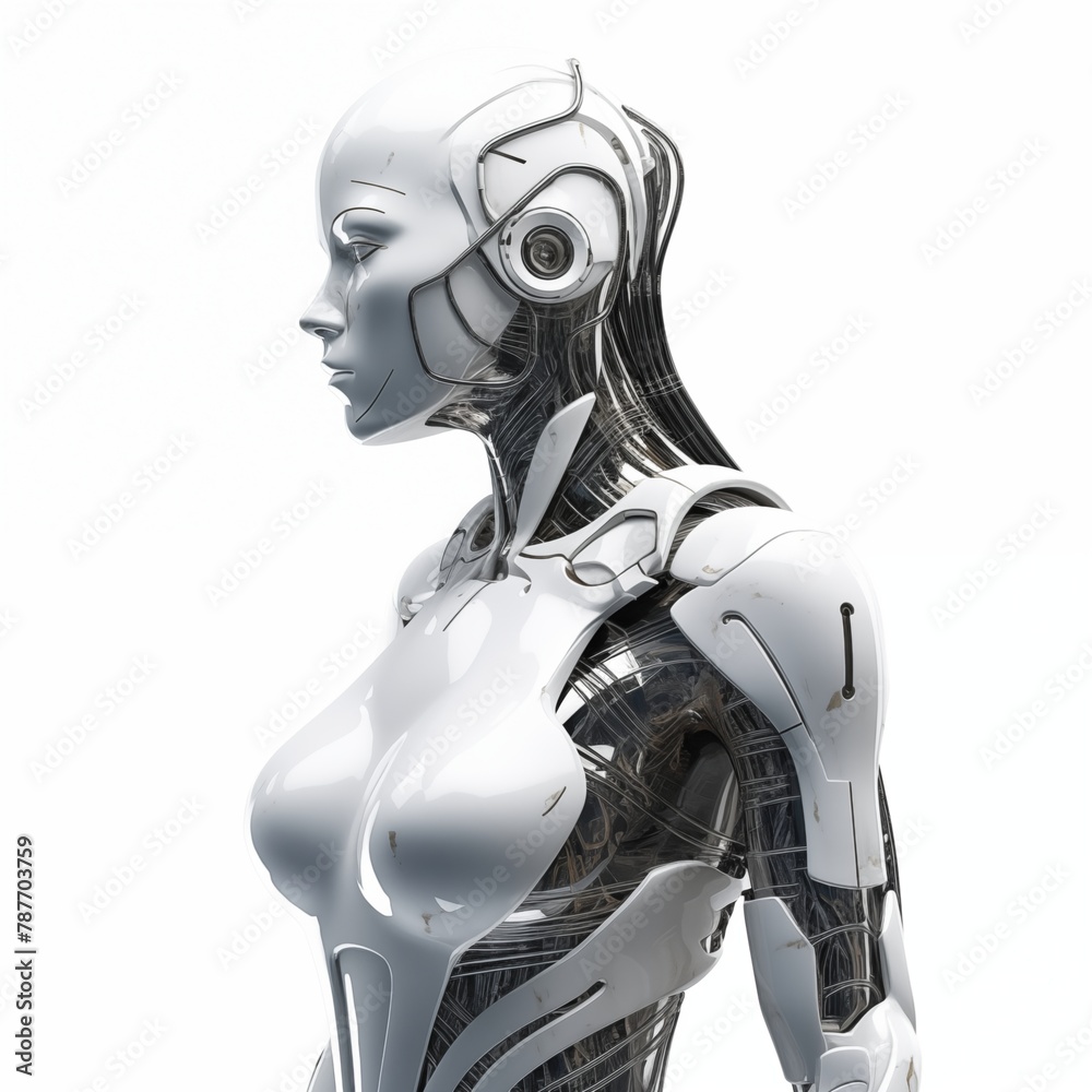 Woman shape robot Woman shape robot