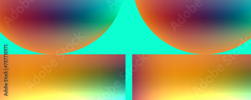 a computer generated image of a colorful background with a triangle in the middle . High quality