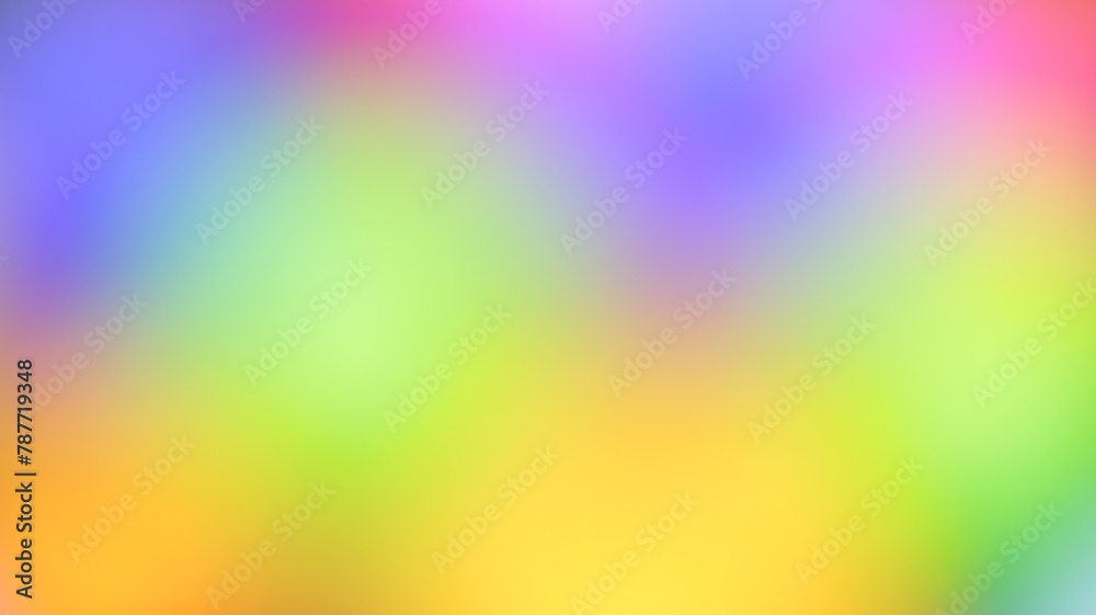 Blurred colored abstract background. Smooth transitions of iridescent colors