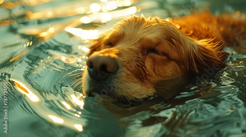 Obraz na płótnie golden retriever dog