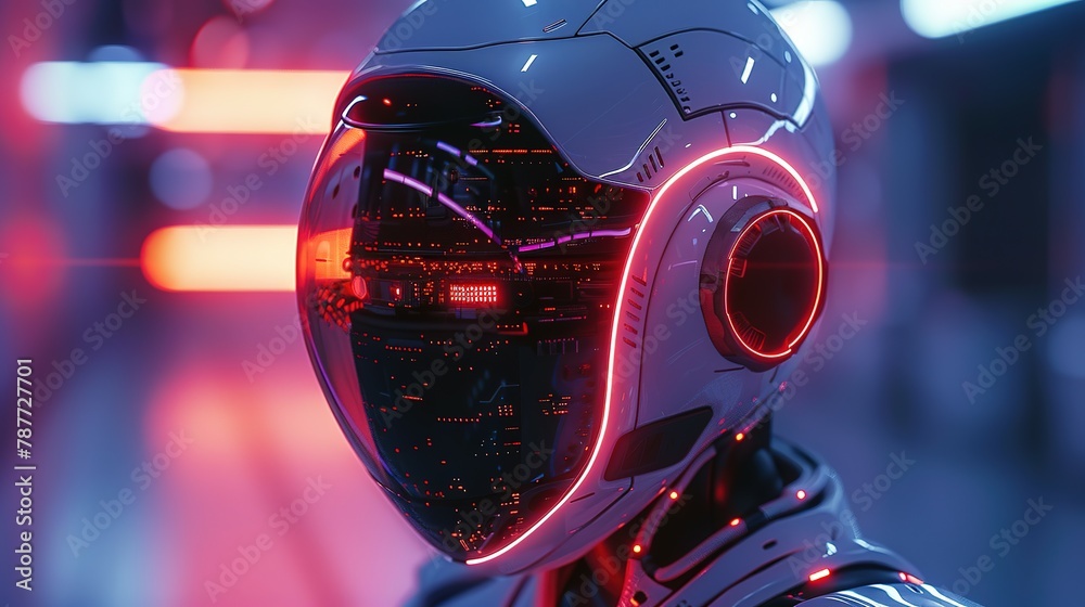 illustration AI robot using cyber security to protect information privacy.3D rendering .AI robot using cyber security to protect information privacy illustration AI robot using cyber security to protect information privacy.3D rendering .AI robot using cyber security to protect information privacy
