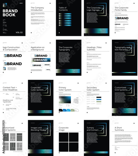 brand book or brand guidelines template