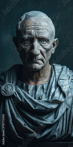 Marcus Tullius Cicero: roman statesman, republican politician, orator, philosopher, and scholar - an eminent figure in ancient history and classical civilization