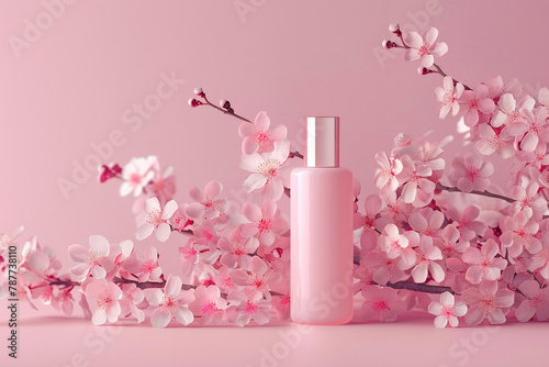 Background skincare product beauty skin advertising.